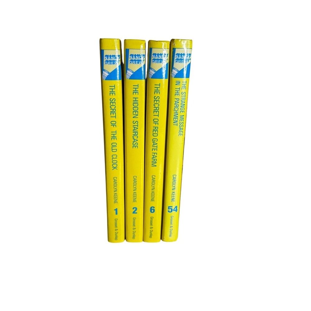 Nancy Drew Mystery Stories Books 1 2 6 54 Carolyn Keene